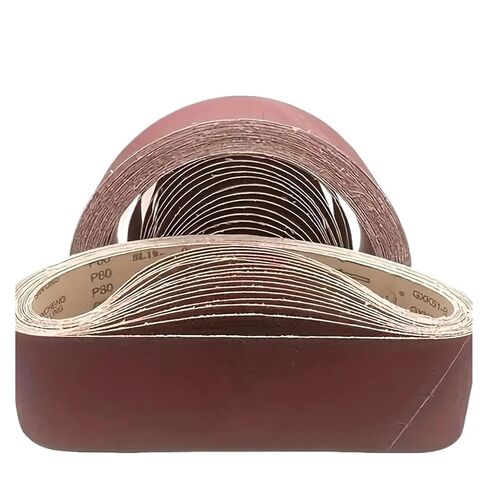 10 Pieces of 457 * 75 Wood Metal polishing Abrasive Belt, Different Particle Sizes P80P120P150P240P400, 2 Pieces of Each particl in Saudi Arabia