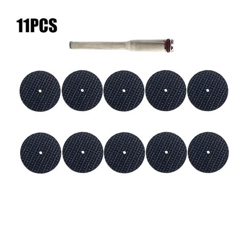 11pcs Accessories 32mm Cutting Discs Resin Fiber Cut Off Wheel Discs for Rotary Tools Grinding Abrasive Tools in Kuwait