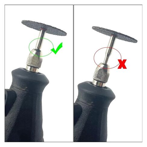 11pcs Accessories 32mm Cutting Discs Resin Fiber Cut Off Wheel Discs for Rotary Tools Grinding Abrasive Tools in Kuwait