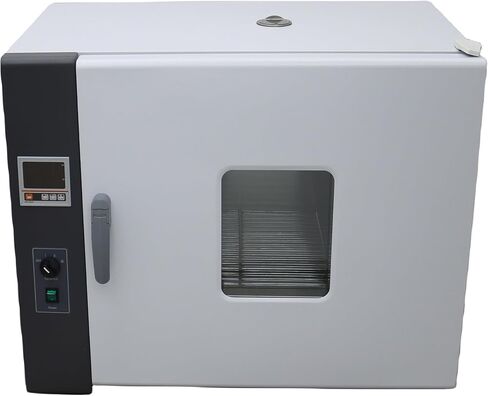 INTBUYING 220V Digital Forced Air Convection Drying Oven Heat Industrial Lab Temperature Control Adjustable Fan Speed (17.3X21.6X21.6inch Chamber) in Saudi Arabia