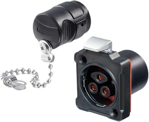 Welding 35A BD24 aviation and socket 3-pin snap-on power industrial connector crimping style(Plastic female base) in Kuwait