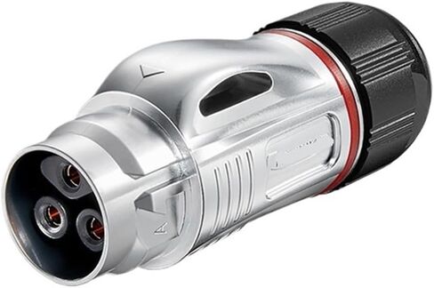 Welding 35A connector M24 snap-on reverse waterproof aviation 3 core(Metal female header) in Kuwait