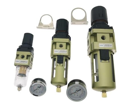 1 قطعة AW3000-03 منظم قولبة الألومنيوم المصبوب وحدة المعالجة نوع منظم فلتر الهواء in Kuwait