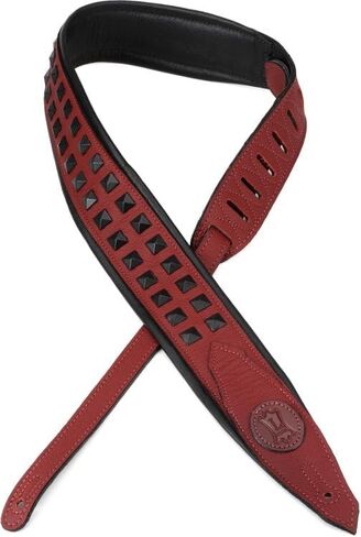 Levy's Leathers 2.5" Wide Rebel Leathers Series Genuine Leather Guitar Strap in Kuwait
