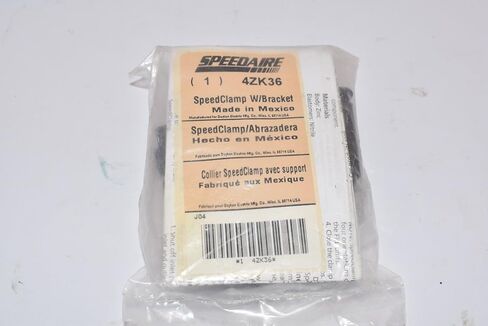 SPEEDAIRE 4ZK36 SPEEDCLAMP WITH BRACKETNEW IN FACTORY BAG in Kuwait