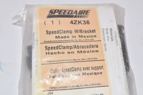 SPEEDAIRE 4ZK36 SPEEDCLAMP WITH BRACKETNEW IN FACTORY BAG in Kuwait