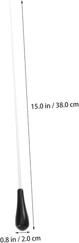 SUPVOX 2pcs Conductor Sticks for Music Performance Resin Conducting for Orchestra and Band for Concerts and Shows in Saudi Arabia