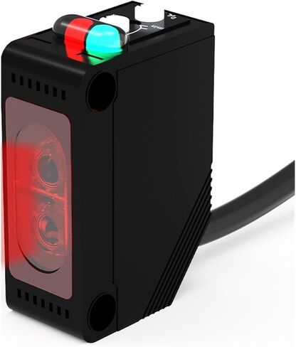 E3Z-D61 مستشعر كهروضوئي انعكاس منتشر NPN PNP 12-24VDC مربع مفتاح كهروضوئي بالأشعة تحت الحمراء مسافة 30 سم مع حامل (30 سم 3-wirenpn No Nc) in Kuwait