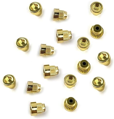 50pcs Car Wheel Rim Lip Rivet Nail Stud Decoration for 7.2mm Hole Gold practical in Saudi Arabia