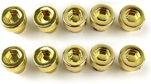 50pcs Car Wheel Rim Lip Rivet Nail Stud Decoration for 7.2mm Hole Gold practical in Saudi Arabia