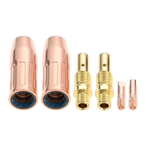 MIG Welding Gun Kit for Lincoln Magnum 100L and Tweco Mini/#1, 0.030" 0.035", Copper Contact Tips and Nozzles in Saudi Arabia