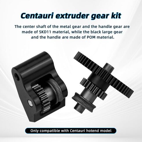 Centauri Extruder Gear Kit for Elegoo Centauri High Hardness Durable 3D Printer Extruder hot end Replacement Parts in Saudi Arabia