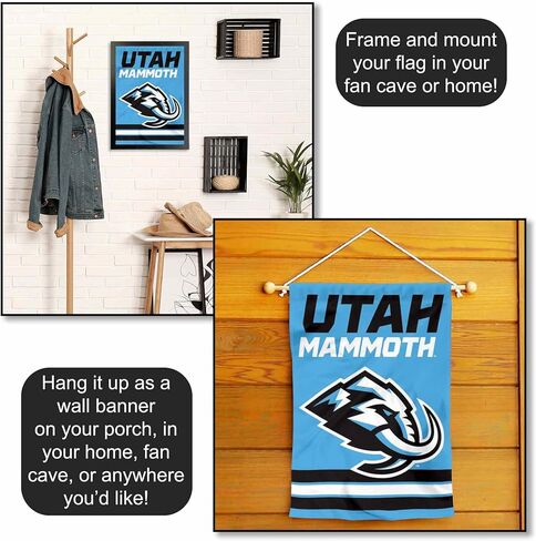 لافتة حديقة ذات وجهين من WinCraft Mammoth in Kuwait