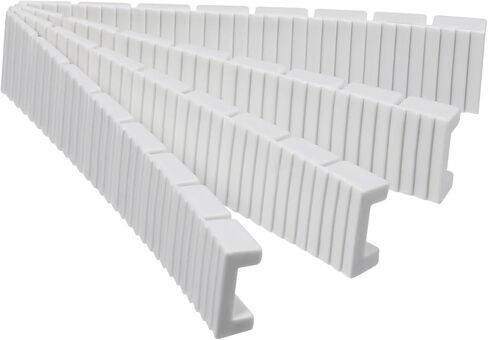 DOITOOL 20 Pcs Balance Spacer Leveler Foot Furniture Pads for Hardwood Floors Risers Leveling Feet Shims Leg Non Slip Furniture Pads Furniture Wedge Shim Wedges for Home White in Saudi Arabia