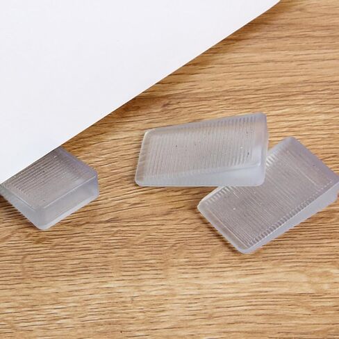 HOMSFOU 4 Pack Furniture Levelers PVC Shims for Uneven Tables Wedge Furniture Stabilizers for Home in Saudi Arabia