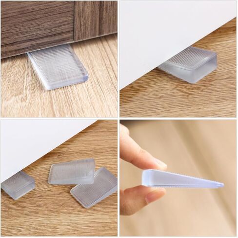 HOMSFOU 4 Pack Furniture Levelers PVC Shims for Uneven Tables Wedge Furniture Stabilizers for Home in Saudi Arabia