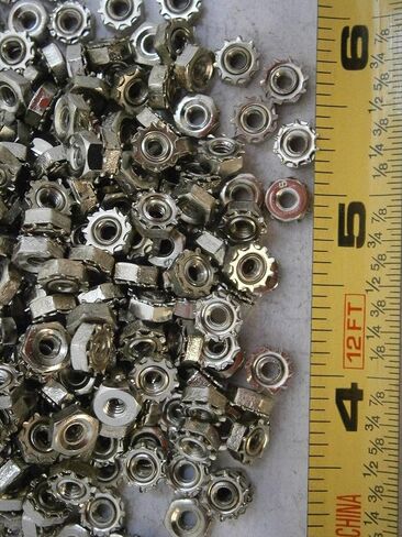 New Pack of Nuts 4/40 Steel w/Phosphorus Bronze Lock Washer Lot of 100#2800 Multi-Purpose Comprehensive Hardware Fastener Assortment Kit WnyNEH06899 in Saudi Arabia