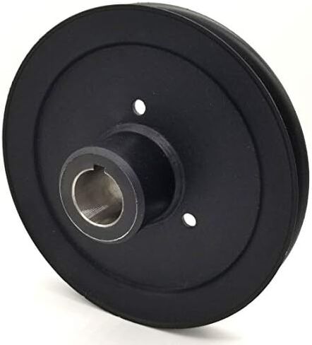 7 Inch Dia 1 1/8 Inch Bore Steel V-Groove Drive Pulley Replacement for Hustler 602755 in Saudi Arabia