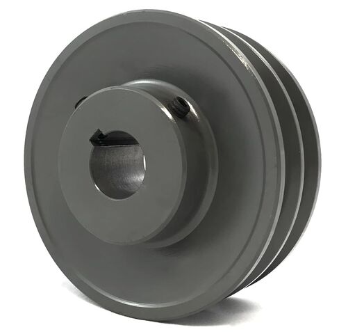 بكرة الحزم الصلبة 2AK41-1 بوصة مع بكرة الأخدود المزدوجة مقاس 3.95 بوصة OD 2AK41 للأحزمة V مقاس 4L، A، AX، 2AK411 (OD 4 بوصة - المعرف: 1 بوصة) in Kuwait