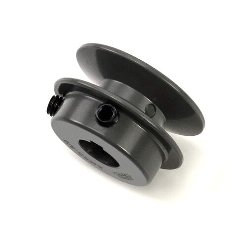 QWORK AK2058 Single Groove V-Belt Pulley, 2.05" OD 5/8" Bore V-Belt Sheave, A Belt Section, Cast Iron,for V-Belt in Saudi Arabia