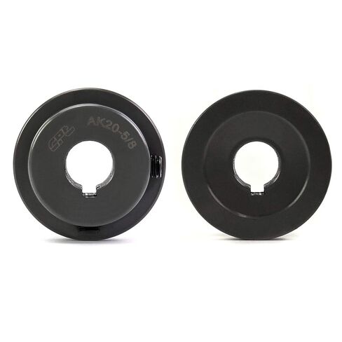 QWORK AK2058 Single Groove V-Belt Pulley, 2.05" OD 5/8" Bore V-Belt Sheave, A Belt Section, Cast Iron,for V-Belt in Saudi Arabia