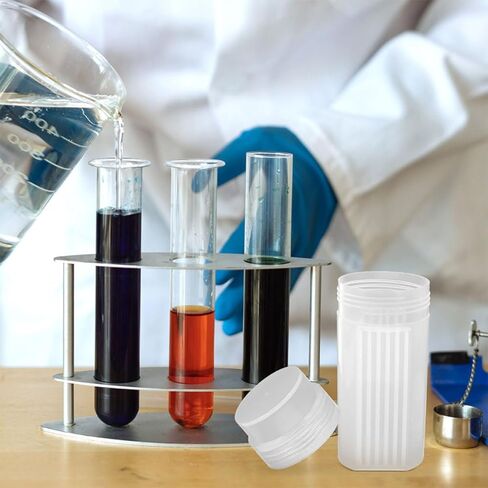 NUOBESTY 2pcs Plastic Staining Jars with Lid for Laboratory Slides 5-slide Capacity Coplin Staining Tanks for Microscope Slide Preparation in Saudi Arabia