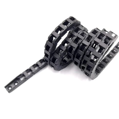 5x5mm 1 Meter Miniature Wire Carrier Cable Drag Chain Bridge Type Non-Opening Engineering Nylon Towline Tanks in Saudi Arabia