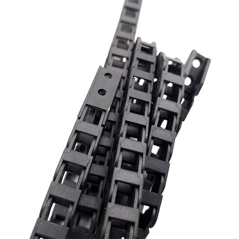 5x5mm 1 Meter Miniature Wire Carrier Cable Drag Chain Bridge Type Non-Opening Engineering Nylon Towline Tanks in Saudi Arabia