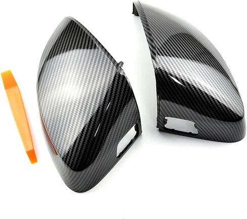 Compatible For A3 S3 8V RS3 Car Rearview Mirror Covers Cap Shell Housing Door Side Wing Mirror Covers Car Accessories(No Side Assist-2) in Saudi Arabia