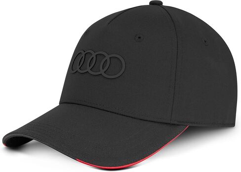 أودي 3132402630 قبعة بيسبول مع شعار أسود، أسود، مقاس واحد in Kuwait