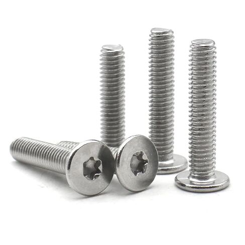 304 Stainless Steel M3 M4 3/4/5/6-40mm Six-Lobe Low Flat Wafer Head Screw Bolt 10Pcs(16mm,M3 (10pcs)) in Saudi Arabia