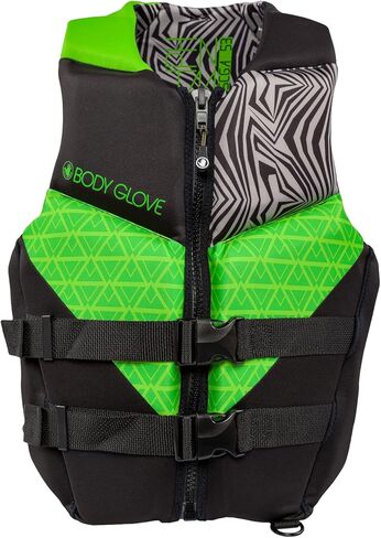 سترة النجاة فانتوم USCGA للرجال من Body Glove PFD-GRN/Gry-M in Kuwait