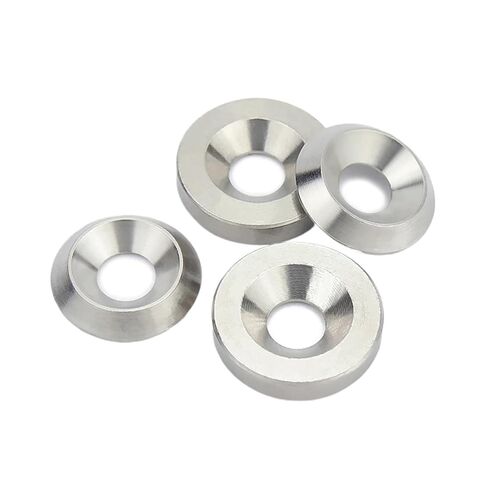 Conical Countersunk Washer M3 M4 M5 M6 M8 M10 Concave and Convex Tapered Washers 304 Stainless Steel Conical Washer Solid Countersunk Head Flat Gasket(Flat M8x25x5 2Pcs) in Saudi Arabia