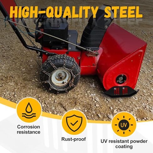 مناسبة لأحذية التزلج على الثلوج شديدة التحمل - متوافقة مع قاذفات الثلج، مسافة مسمار 2.75 بوصة، زوج أسود لتعزيز الأداء والمتانة in Kuwait