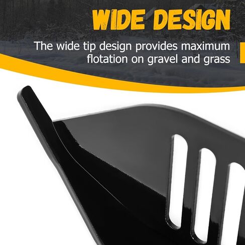 مناسبة لأحذية التزلج على الثلوج شديدة التحمل - متوافقة مع قاذفات الثلج، مسافة مسمار 2.75 بوصة، زوج أسود لتعزيز الأداء والمتانة in Kuwait