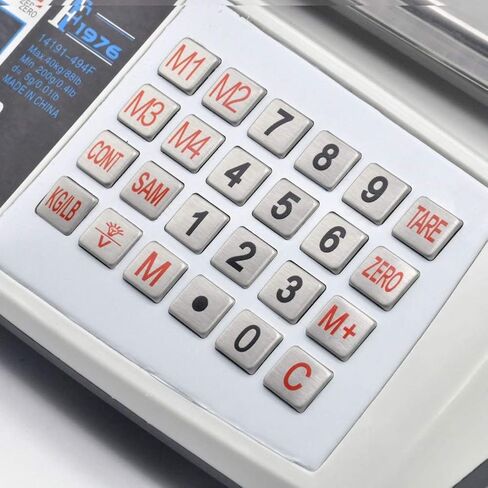 Electronic Weighting Platform Scale 40Kg/5G Stainless Steel Waterproof Digital Price Weighing Postal Industrial Commercial Shop Platform Scale in Saudi Arabia