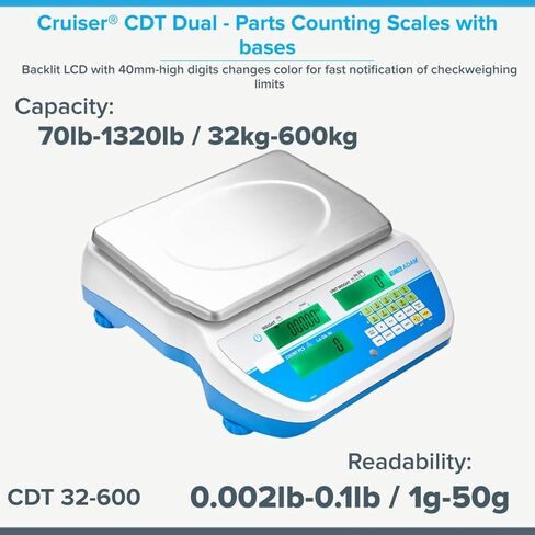 Cruiser CDT Dual - Parts Counting Scales with Bases in Saudi Arabia