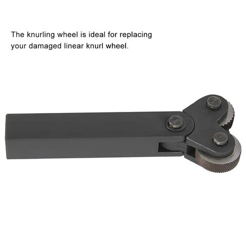7Pcs Knurling Tool Set, 0.5mm 1mm 2mm Pitch Diagonal Dual Wheel Steel Linear Knurl Set with Knurling Wheel for Knurling Operation in Saudi Arabia