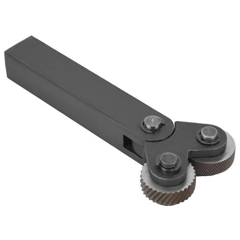 7Pcs Knurling Tool Set, 0.5mm 1mm 2mm Pitch Diagonal Dual Wheel Steel Linear Knurl Set with Knurling Wheel for Knurling Operation in Saudi Arabia