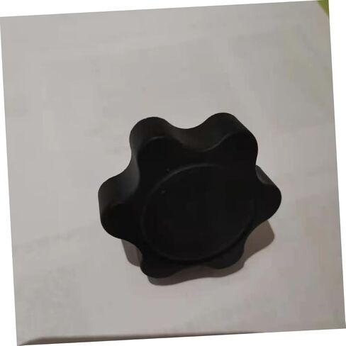 ULTECHNOVO 6pcs Plum Blossom Knobs Threaded Clamping Handles for Easy Installation Plastic Design for Mechanical Equipment Comfortable Grip for Applications in Saudi Arabia