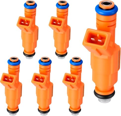 Fuel Injector Fit for Ford E-350 Econoline Club Wagon E350 E450, Fit for Ford Excursion Expedition F-150 F250 F350 Super Duty 5.4L 5.8L 5.0L 4.6L V8 Replaces# 280150943, 0280150939 (Set of 8) in Saudi Arabia