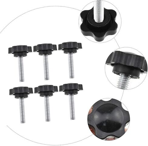Gatuida 30pcs Handle Clamping Knobs Screw Design for Easy Installation Oxide Finish for Resistance in Saudi Arabia