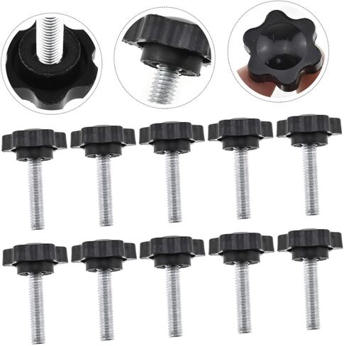 Gatuida 30pcs Handle Clamping Knobs Screw Design for Easy Installation Oxide Finish for Resistance in Saudi Arabia