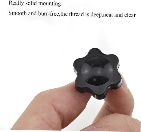 Gatuida 30pcs Handle Clamping Knobs Screw Design for Easy Installation Oxide Finish for Resistance in Saudi Arabia