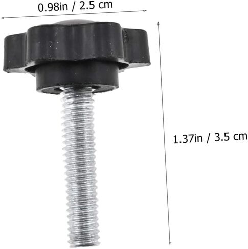 Gatuida 30pcs Handle Clamping Knobs Screw Design for Easy Installation Oxide Finish for Resistance in Saudi Arabia