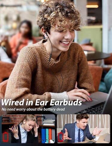 USB C Headphones for Samsung Galaxy A56 A54 A36 S25 Ultra S24 S23 S22 S21 Wired Earbuds with Mic for iPad Pro Air A16 Mini 7 Lightweight Small Ear Type C Earphones for iPhone 17 16 Pro Max 15 Plus 16e in Kuwait