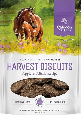 Caledon Farms Harvest Biscuits - Carrot & Alfalfa Recipe Horse Treats 32oz in Kuwait