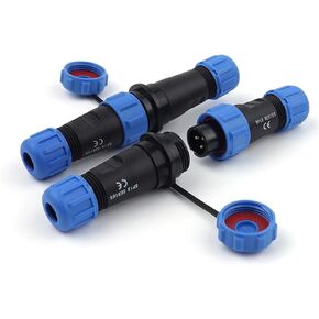 Pin Panel Mount Waterproof Connectors Socket IP68 Electrical Cable Wire Connector Male & Female(SP13-9D) in Saudi Arabia