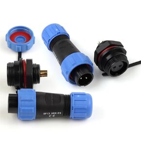 SP13 مقبس صامولة لحام نوع IP68 مقاوم للماء Connecotrs SP13-2/3/4/5/6/7/9 دبوس جهاز كهربائي منزلي (SP13-9L) in Kuwait