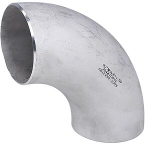 304 كوع ملحوم من الفولاذ المقاوم للصدأ 90 درجة الزاوية اليمنى درجة صناعية مضغوطة تخليل سلس ختم الكوع تركيب الأنابيب 1.5D (159-4mmSeamed) in Kuwait